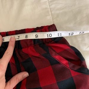 Cherokee Kids Plaid Cargo Sleep Pants M 8-10